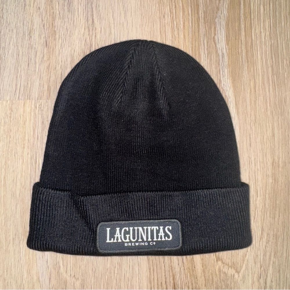 Brand New Lagunitas Beer Black Beanie - One Size